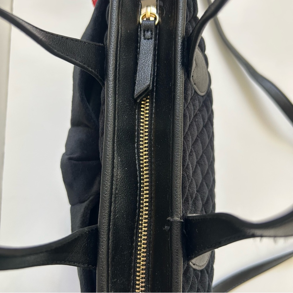 NWT Juicy Couture Tied with a Bow mini tote crossbody Black Bow Bag purse charm - Picture 9 of 17